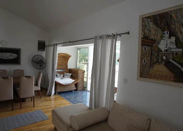 Penthouse Stoliv New Spa-Pool Villa Is Located 5M From The Sea, Exclusive Terrace,Private Jetty Wih Sunbeds, Pebble Beach, Secluded Location Total Area 375M2 At Your Disposal