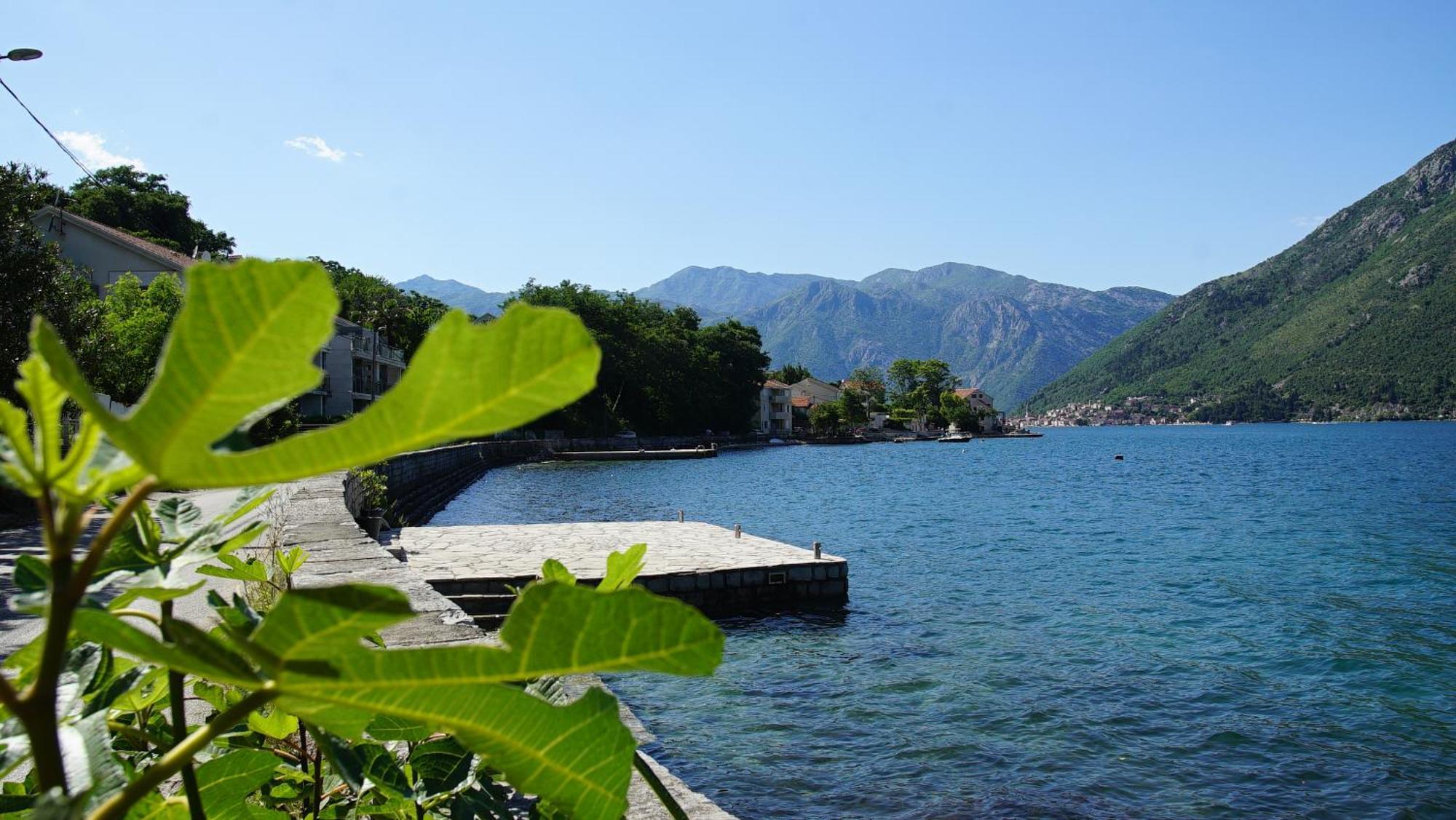 Penthouse Stoliv New Spa-pool Is Located 5m From The Sea, Exclusive Terrace,private Jetty Wih Sunbeds, Pebble Beach, Secluded Location Total Area 375m2 At Your Disposal Apartment Kotor